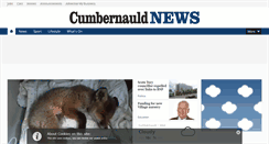 Desktop Screenshot of cumbernauld-news.co.uk